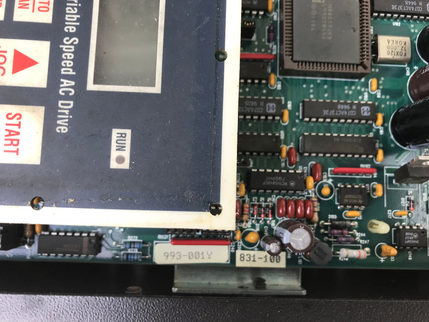 Relcon Aq15005b Ac Drive,5 Hp Lr89078,Siemens Aq15005b,Tf