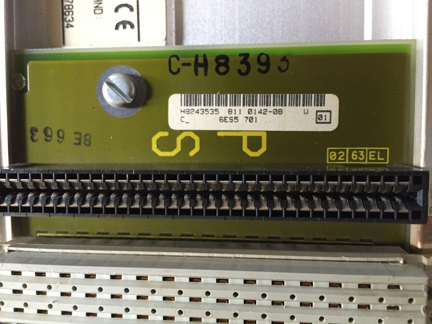 Siemens 6Es5 701-3La13 Rack Xpansion S5-115F 8Slot,Simatic S5 ,Br