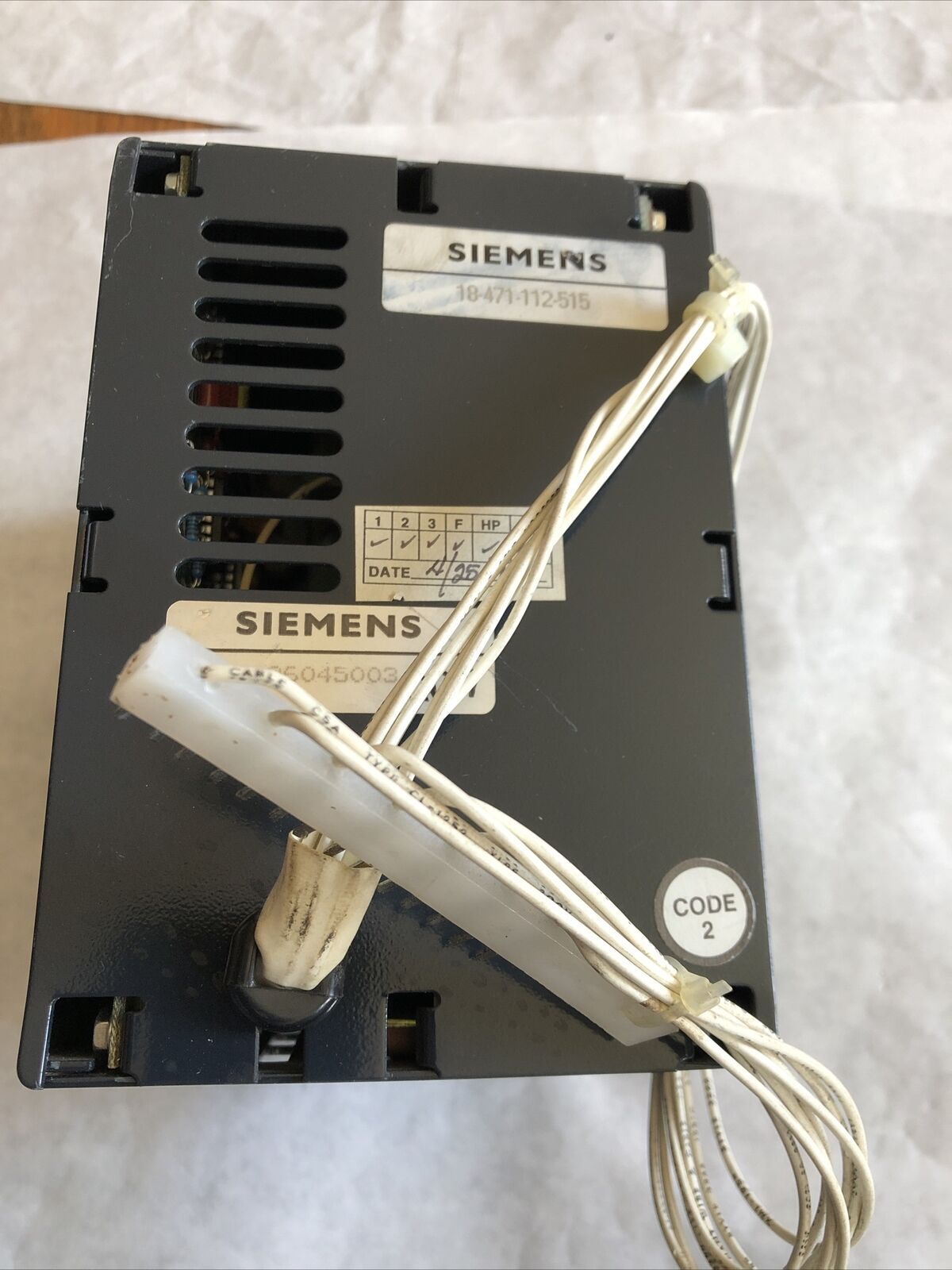 Siemens 18-471-112-515,96045003 Static Trip Ii,Type Ti (2T) Control,Ea
