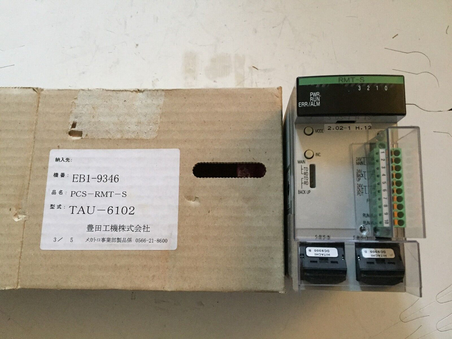 New Toyopuc Rmt-S Tau-6102 Toyopuc-Pcs 2.02-1 H.12 Plc Remote Slave,Bd
