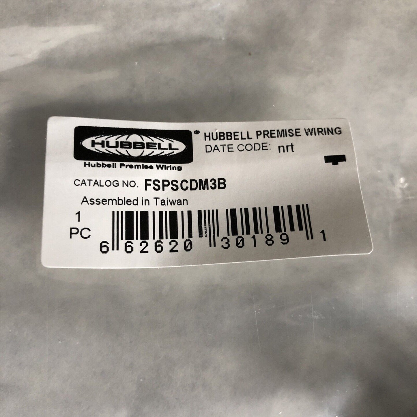 New Hubbell Fspscdm3b Adapter Panel, Premise Wiring,Bt
