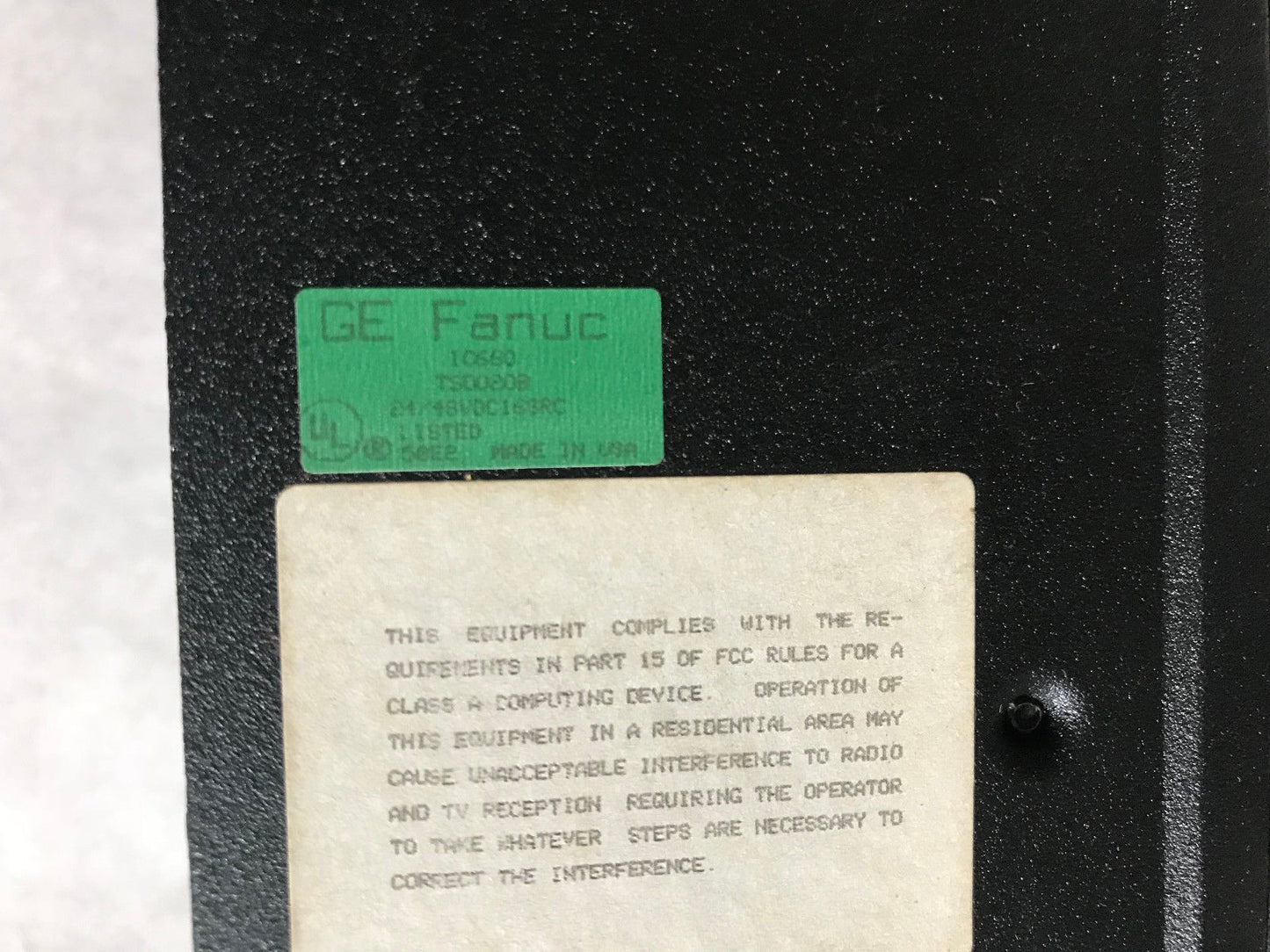 Ge Fanuc Ic660 Eld020c Genius I/O Block, Plc Robot Module ,Io660 Ts00208,Ag