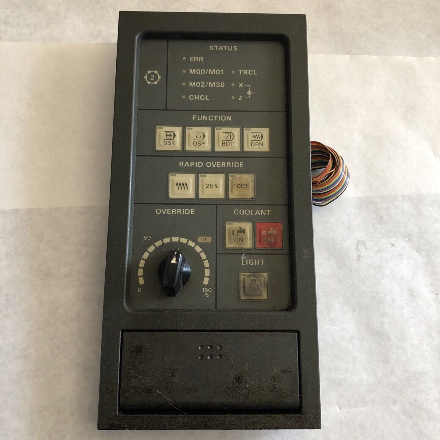 Mori Seiki F348 60 99 (3),Ab12c-4146,E54028a01 Override Panel,Bm