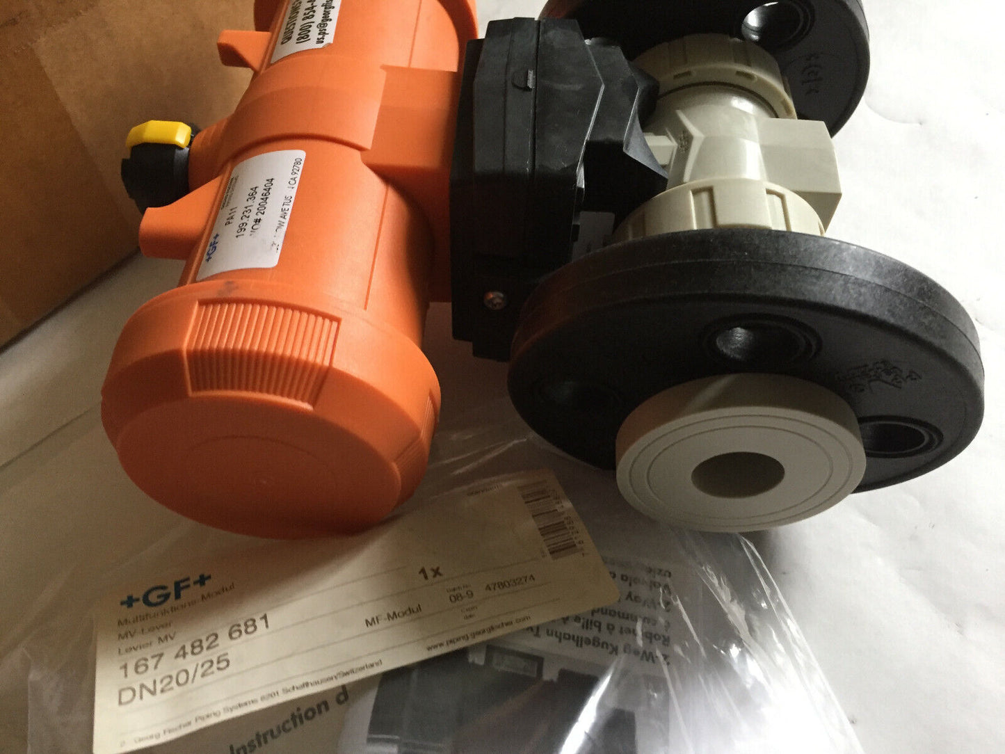 New Gf 199.231.364. 3/4 231 Pafc Bv Womo Pp/Epdm Flg,Gf Pa11,Gf Typ 546,Pp-H,Er