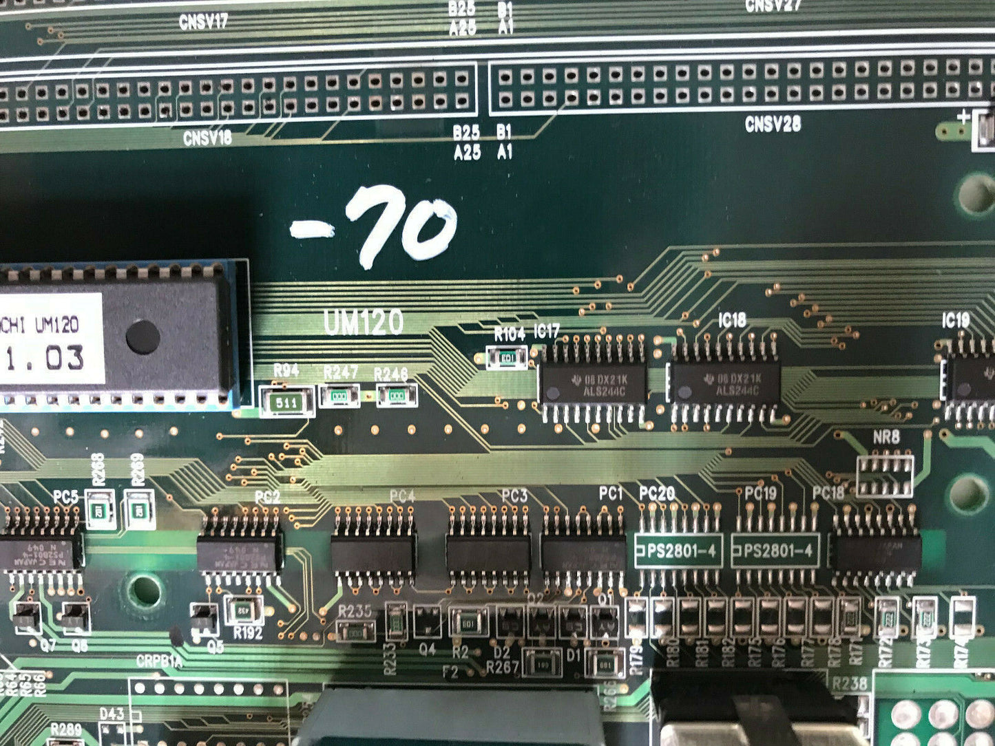 Nachi Um120 Servo Amp Board.Nachi Um115, Pcb, 7B-01056711,So