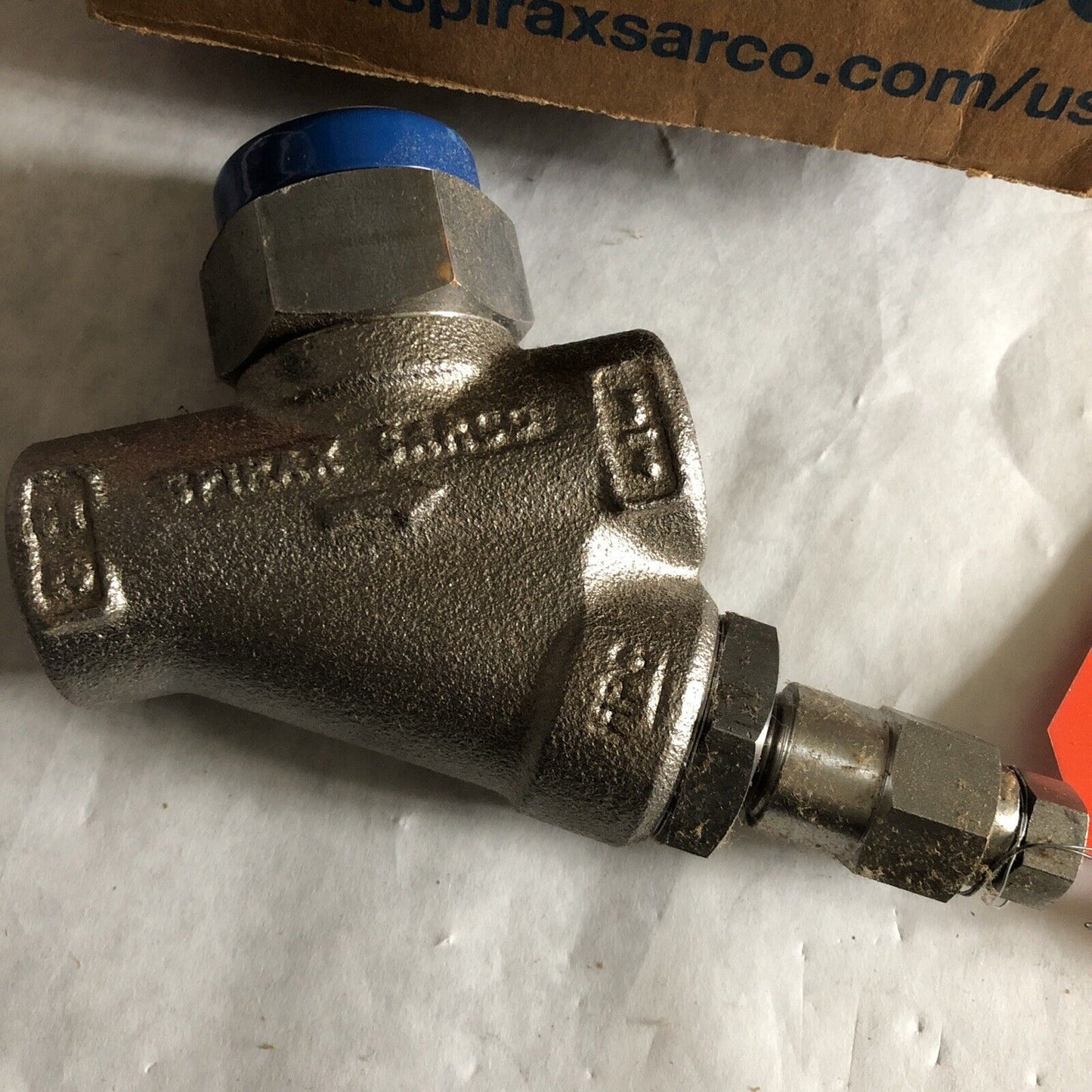 Spirax Sarco Td42h W/ Blowdown Valve Thermodynamic 3/4” Steel Steam Trap,Bk