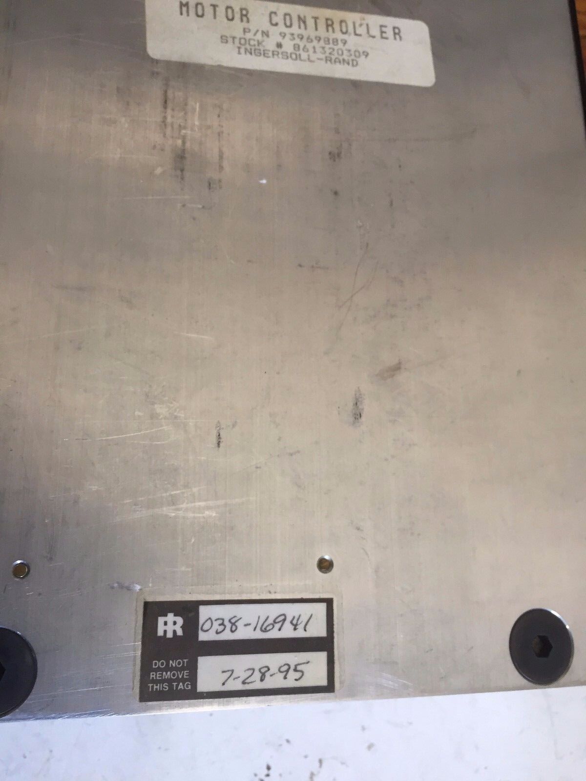Ingersoll-Rand 93969889 Dc Motor Controller System,038-16941,93882793,Bq