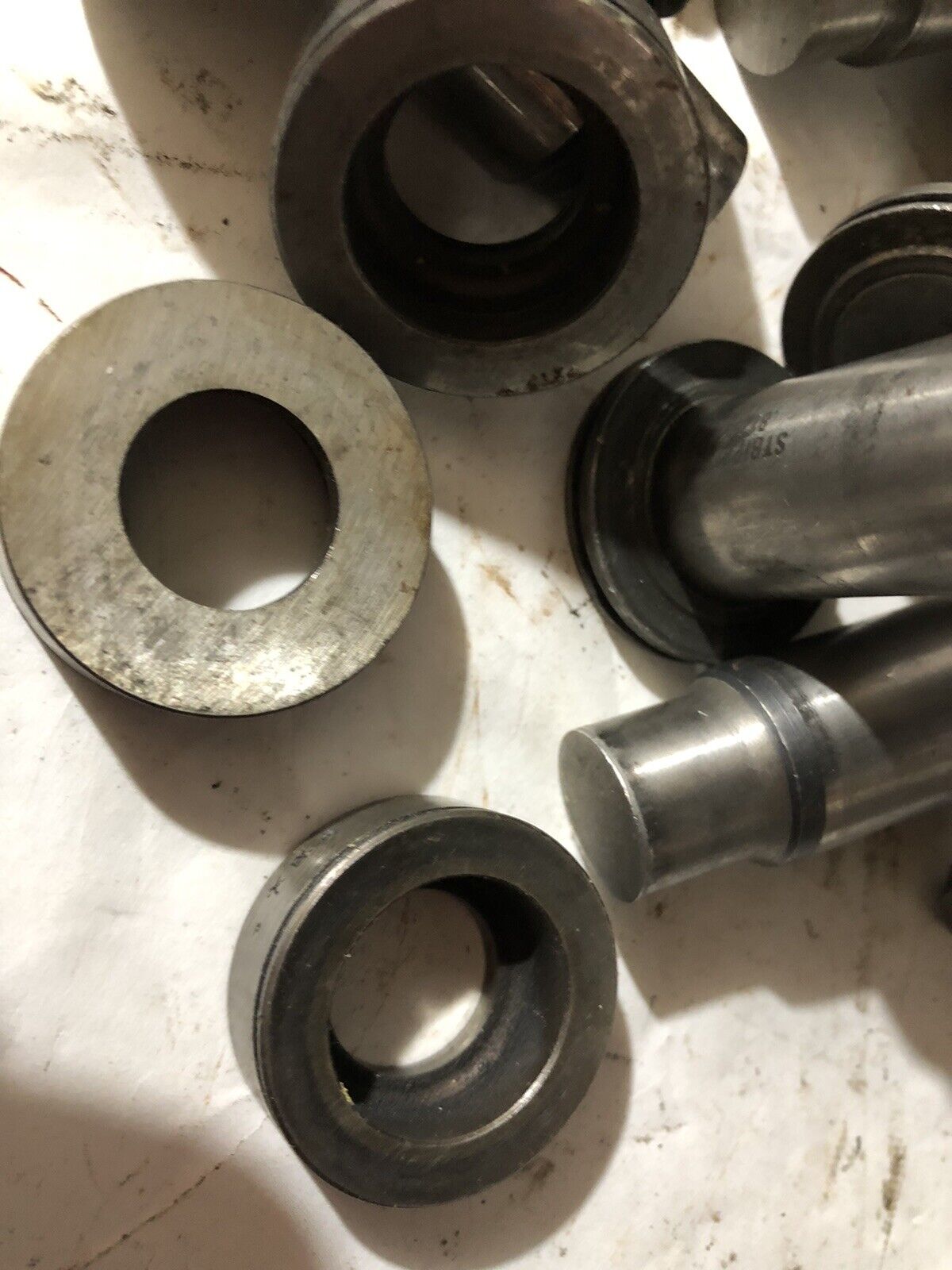 Lot 10 Sets Strippit Round .8125,.818 Punch Die, 0.8125" 13 Punches,10 Dies,To