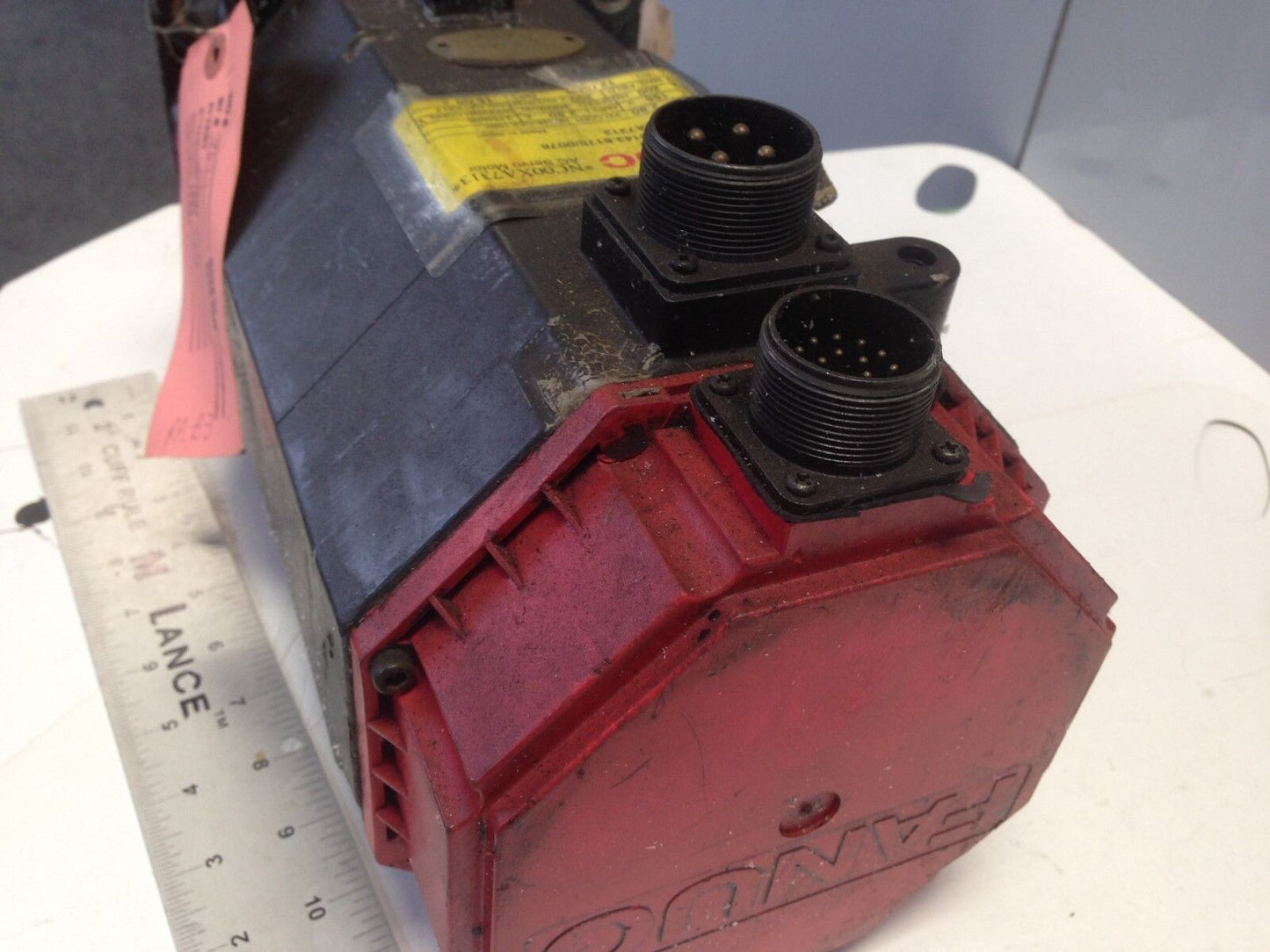 Ge Fanuc 12/3000,Fanuc A06b-0143-B175/0076 Ac Servo Motor,3Ph,155V,Rpm 3000,Te