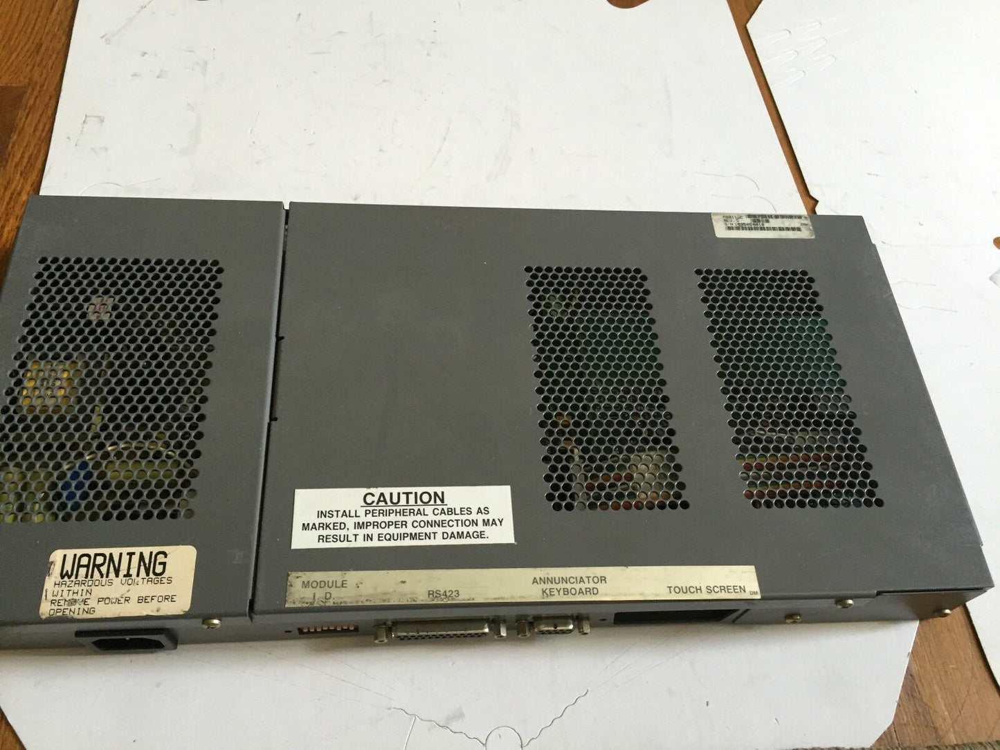 Foxboro P0911wc I/A Series Miwn Gcio W/Ts Wp50,Ag100vk,Module I.D.,Rs423,Bd