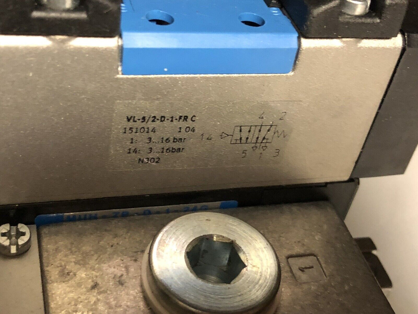 Festo Vigp-04-Fb-D-1 Valve Assembly,Vigi-04-D-1,Ifb13-03,Vige-03-Fb-8-5Pol,Ev