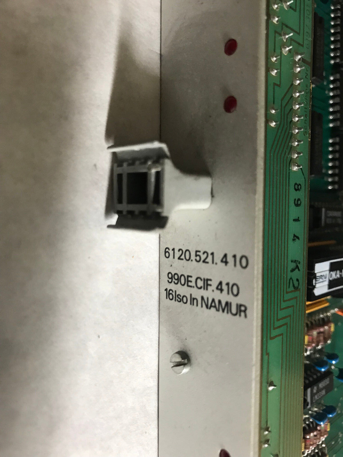 Bircher 6120.521.410, 990E Cif.410 16Iso In Namur Plc Board,Ag