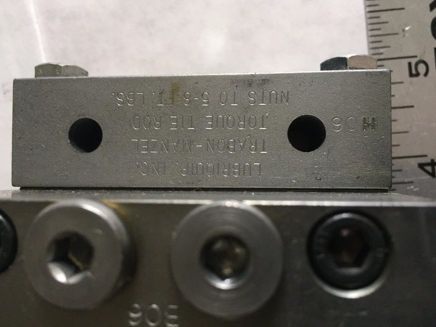 New Trabon Bspp Lubrquip Valve Manifold,Trabon Msp-35T, Msp-5T, Msp-10S,Bx