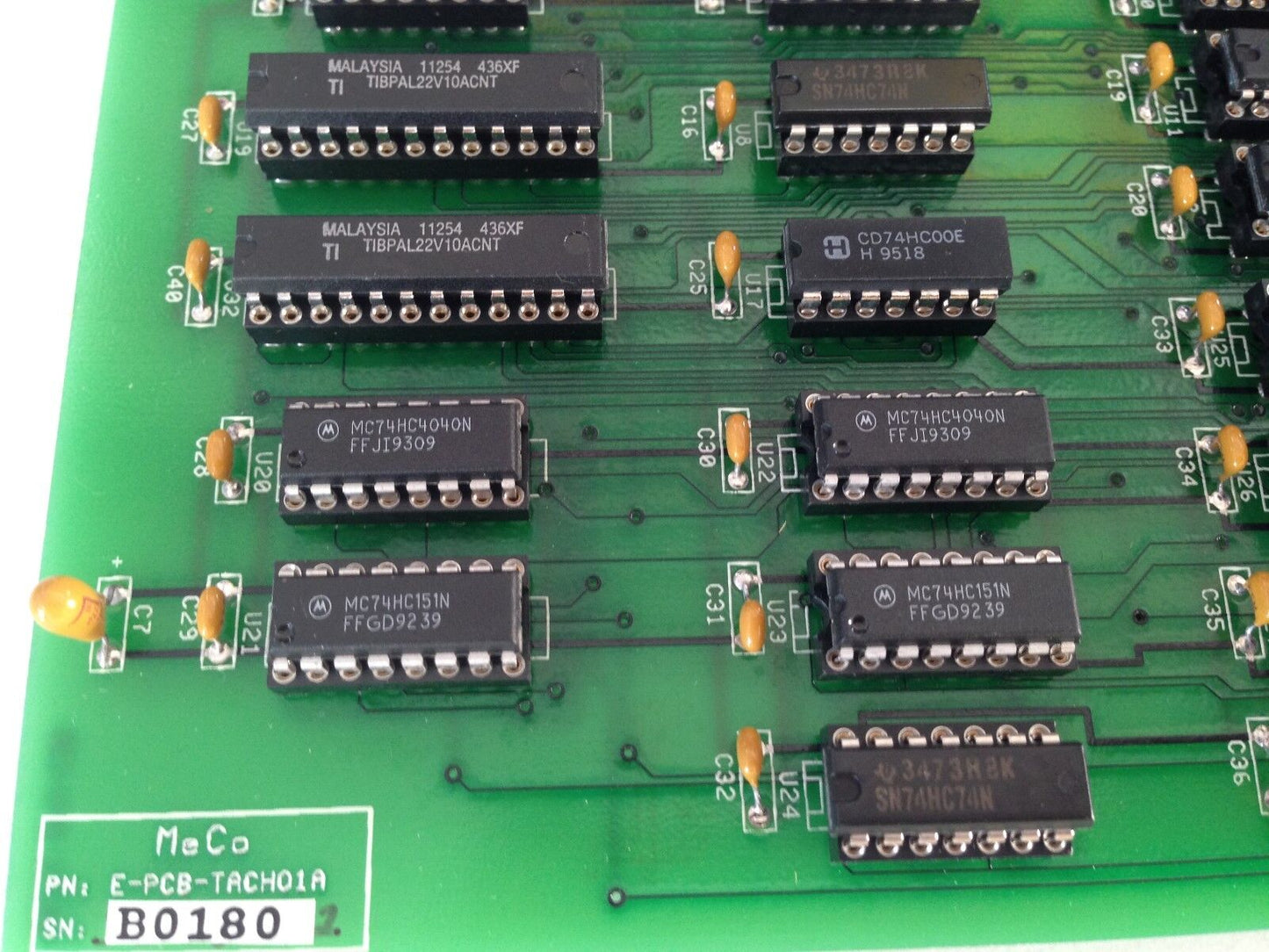 Meco E-Pcb-Tacho1a Meco E-Pcb-Tach01a Servo Control Circuit Board,Fk