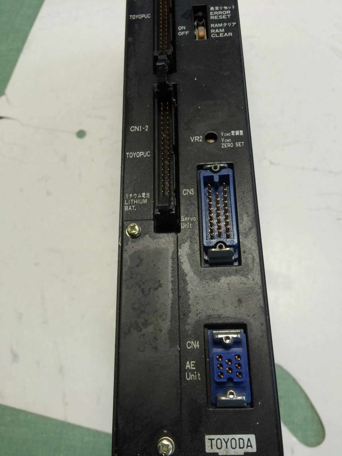 Toyoda Mc180iii-C Cnc Servo Controller Ac 100V, R-Work 250Amp2,Ch