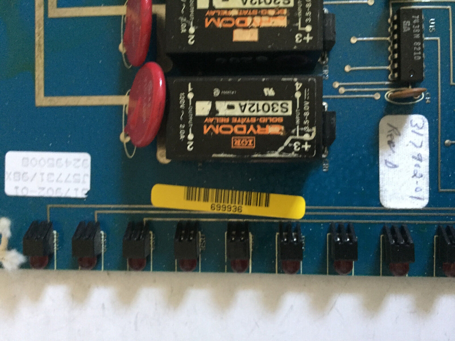 Forney 31790201,Afs-Io-19,317902-71, Afs-10-19 D-317902-01 Rev.D,Board,Cx