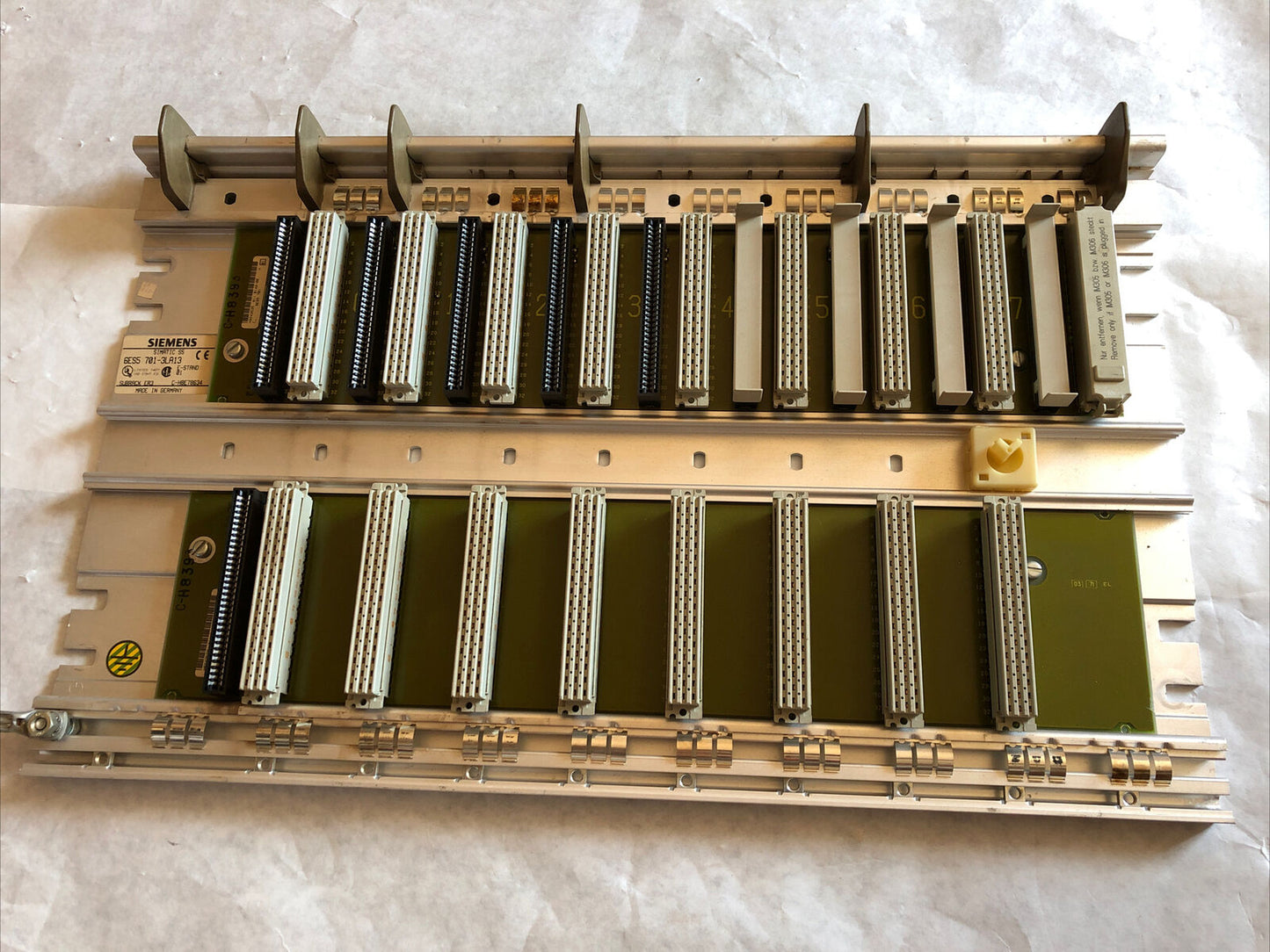 Siemens 6Es5 701-3La13 Rack Xpansion S5-115F 8Slot,Simatic S5 ,Br