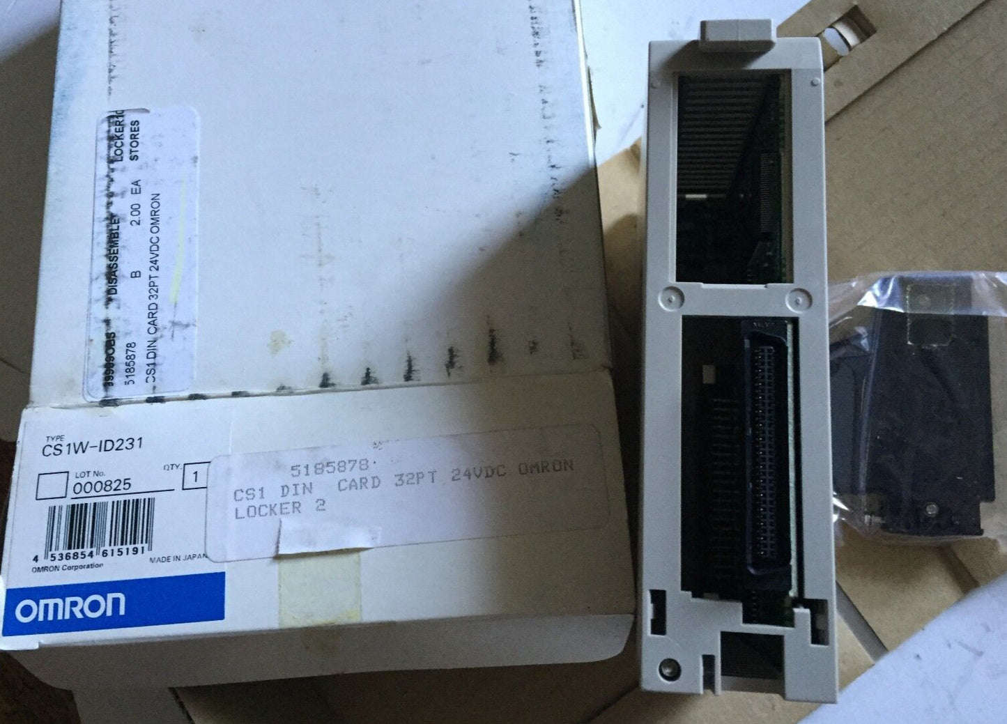 New Omron Cs1w-1D231 Input Unit, 24Vdc,Omron Cs1w-Id231,Ba