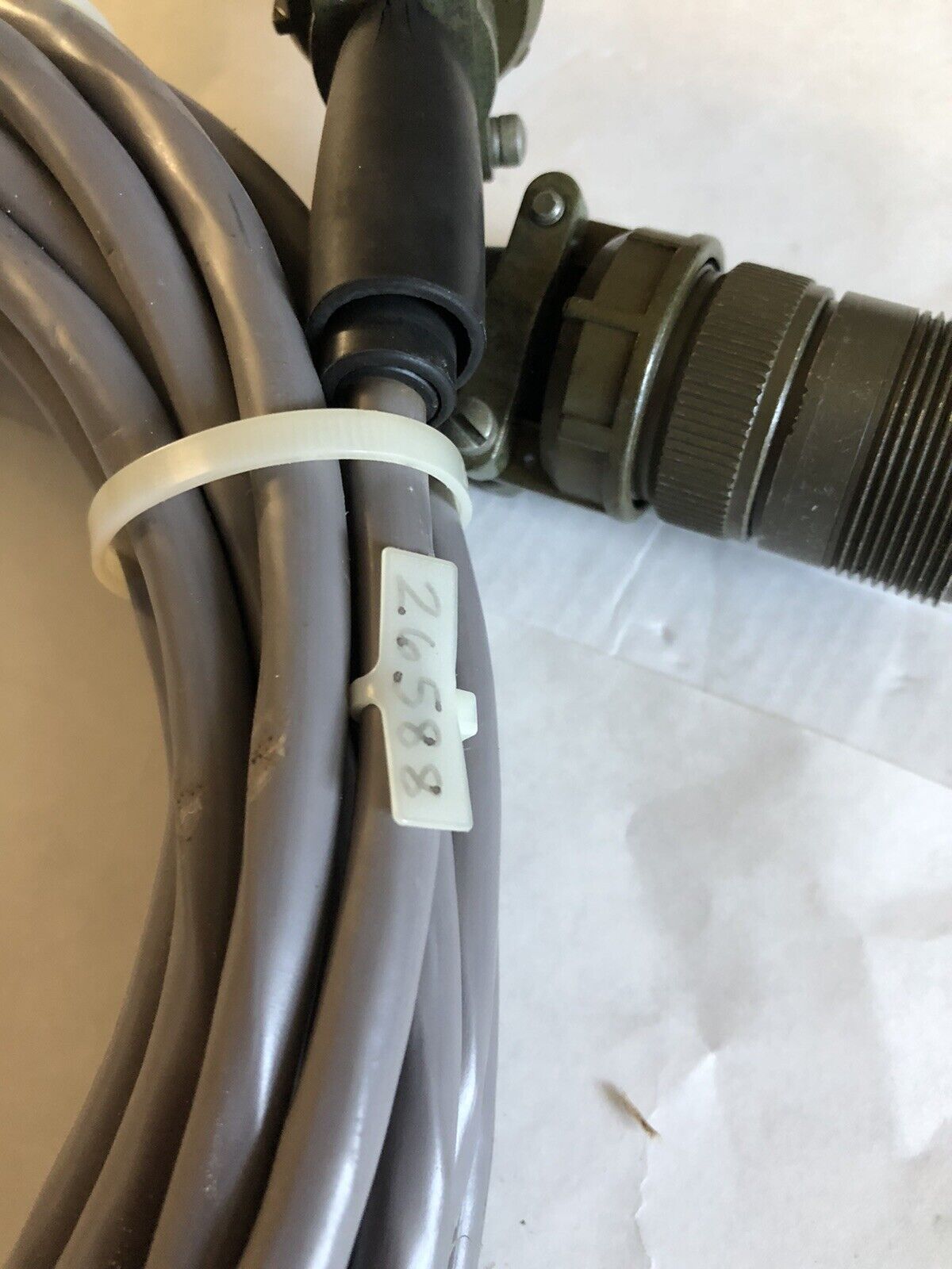 New Intercon Robotic/Machine Cable Assembly Cordset 26588,Ev