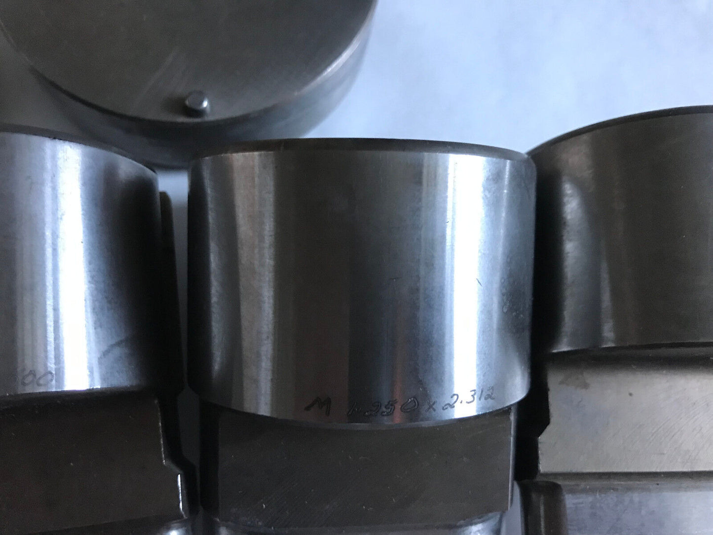Lot 5 Wiedemann Oval/Obround Punch Die Sets .500X2.500,M.472X2.362,1.250X2.3,Et