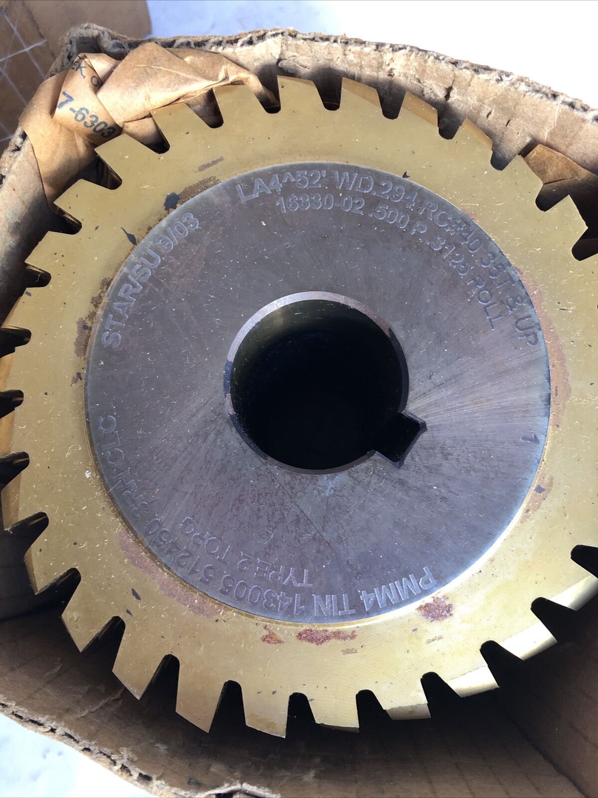 Star Su 9/03,Pmm4 Tin 143005 512450 3Rh Clc,La4 52 Wd294,Gear Hob,Type2 Topg,Ff