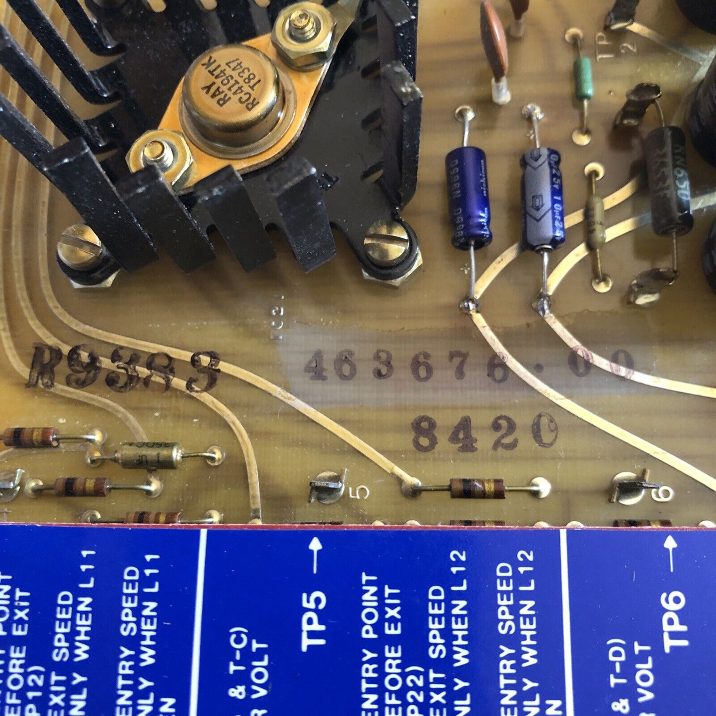 Robicon 463676-00,R9388 Pump Profile Programmer Board 463676,Hd06,471100,Ec