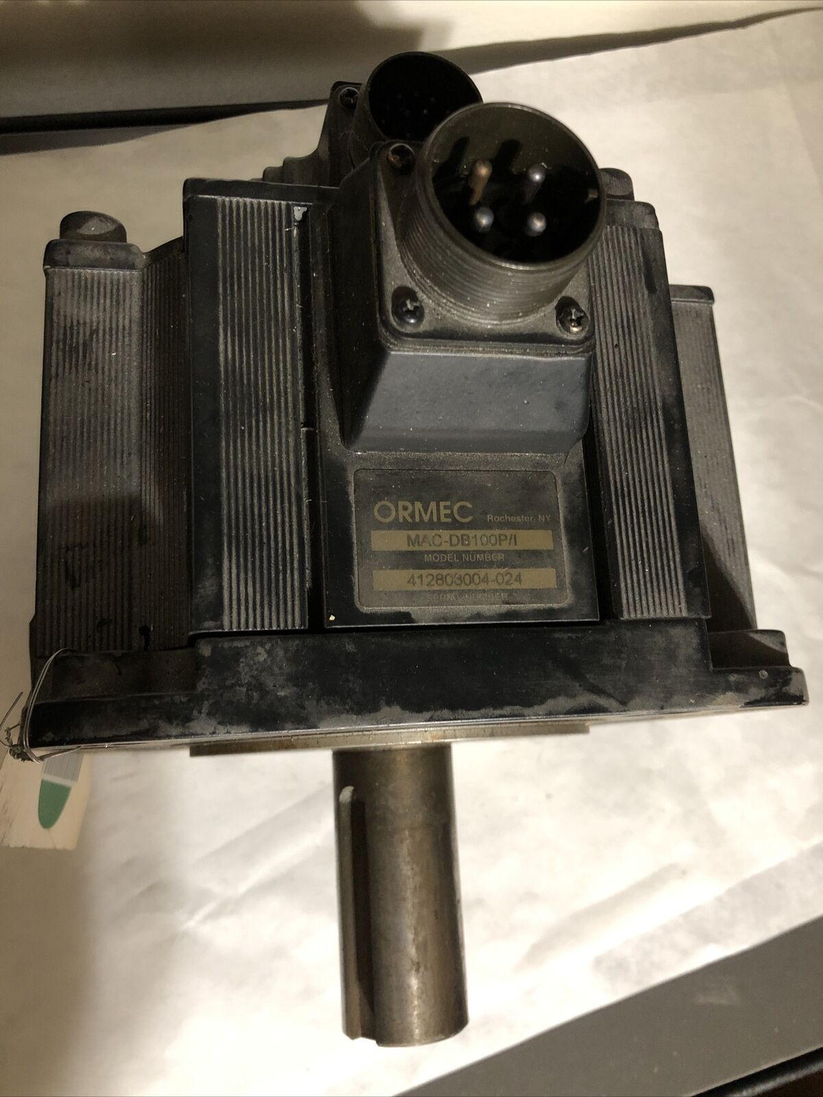 Ormec Mac-Db100p/I Ac,Mac-Db100p/1 Servo Motor Shaft 35Mm X 76Mm,Mac Db100 Pi,Dj