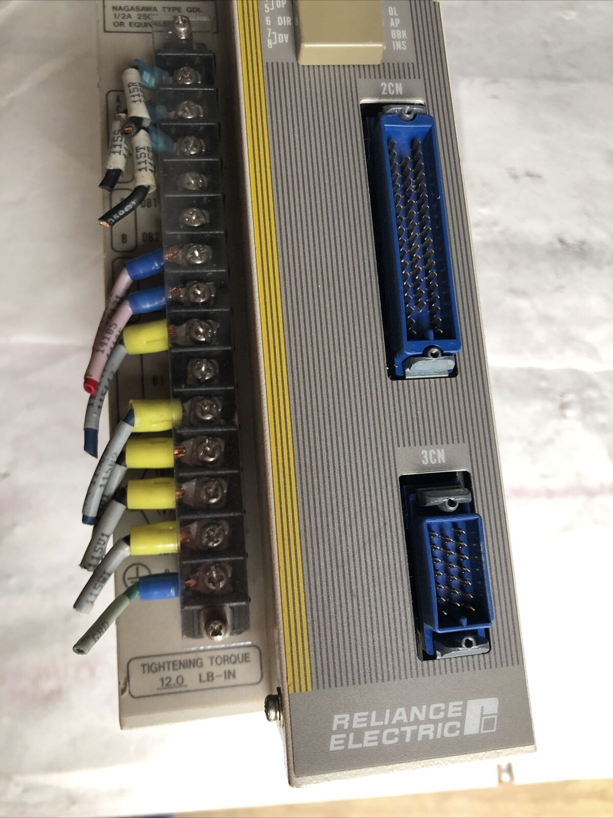 Reliance Electirc Hr2000/Bla-08,3Ra2002 Ac Servo Drive,Reliance Hr2000,180Vac,Fe