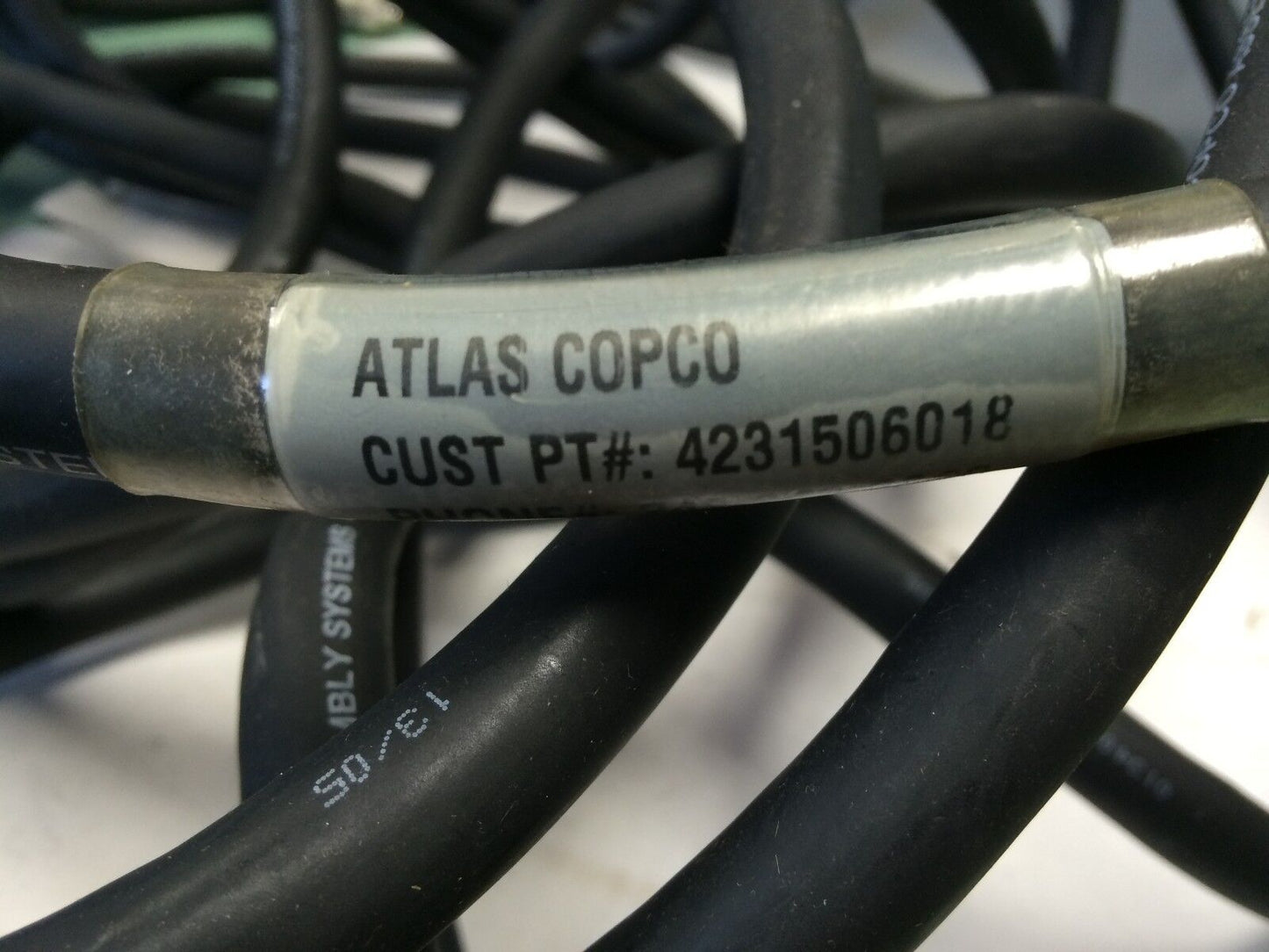 New Atlas-Copco 4231506018,4Cdr 16 Awg E41663 Nutrunner To Controller Cable,Th
