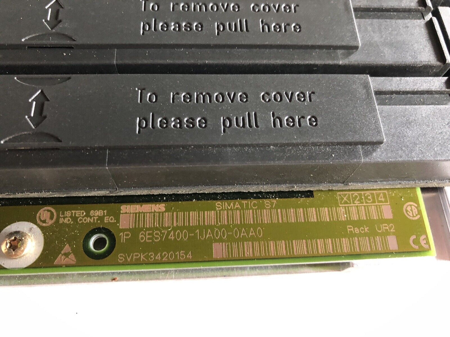 New Siemens 6Es7400-1Ja00-0Aa0,Ur-2 F/Cc & Eu Expan (9 Sl),Sg