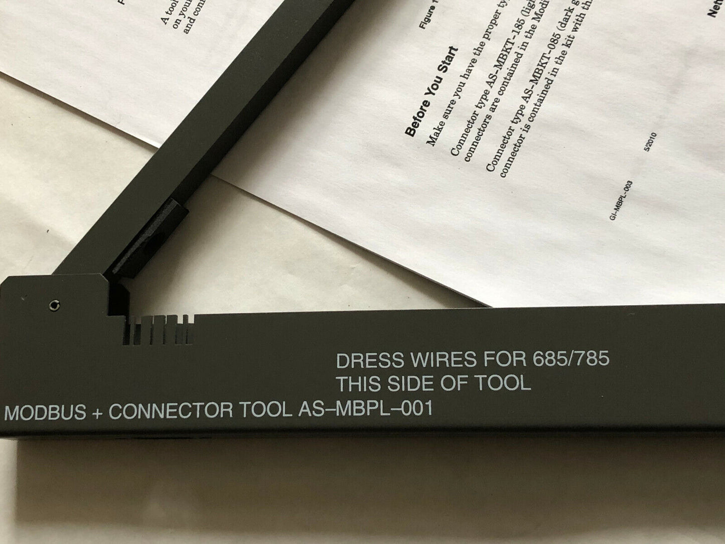New Schneider As-Mbpl-001 Modbus & Connector Tool Modicon Dress For 385/485,Ag
