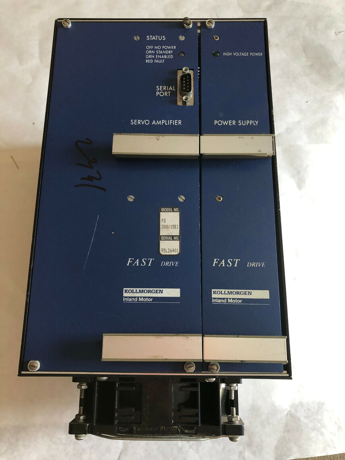 Danaher Kollmorgen Fd 300/15E1 Motion Servo Amplifer Fast Drive, 21F8008,Cf