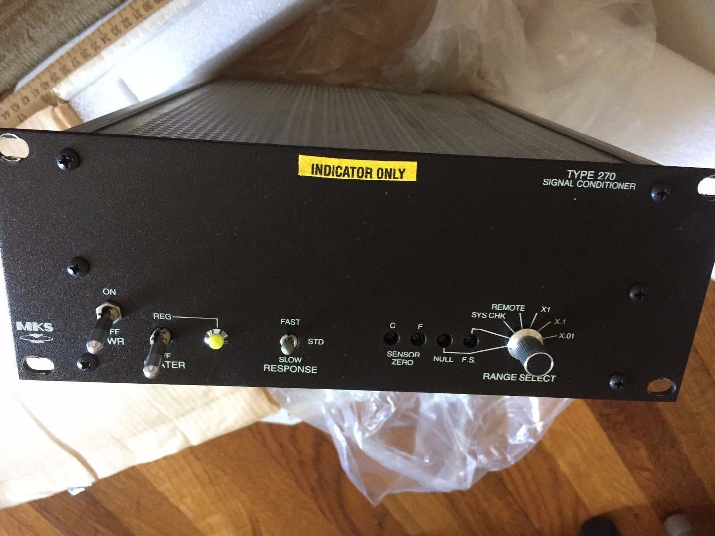 Mks 270C-11023 Signal Conditioner Display Mks 270,270C11023,Az
