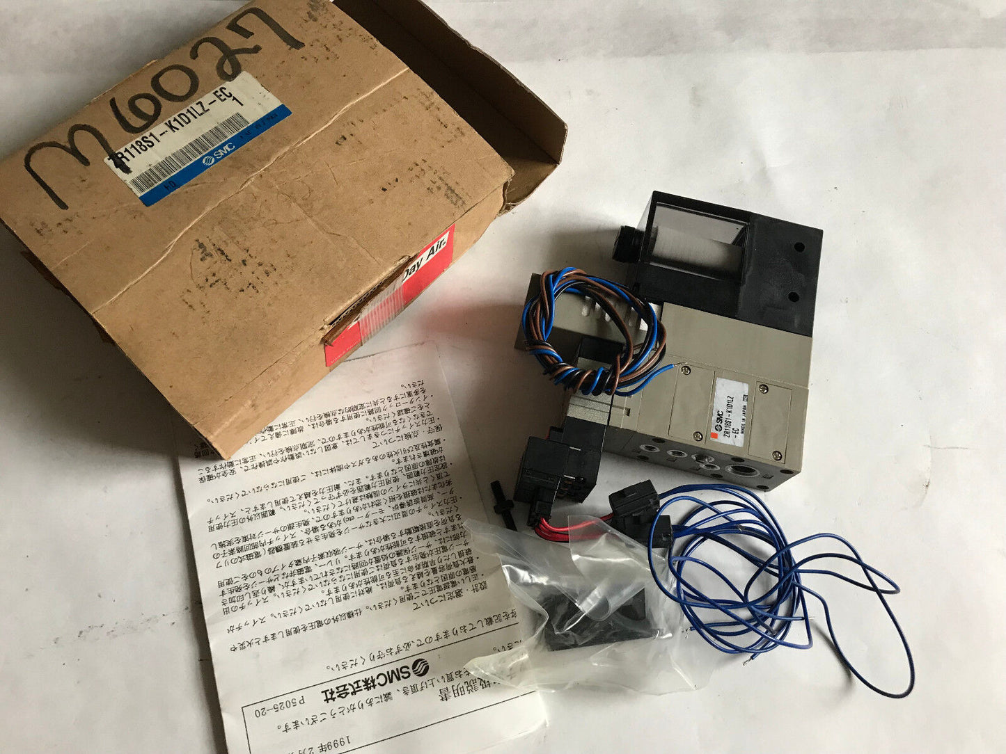 New Smc Zr118s1-K1d1lz-Ec Vacuum Ejector Connector Zr-18S,Vj3233-X17,Vj3133,Si