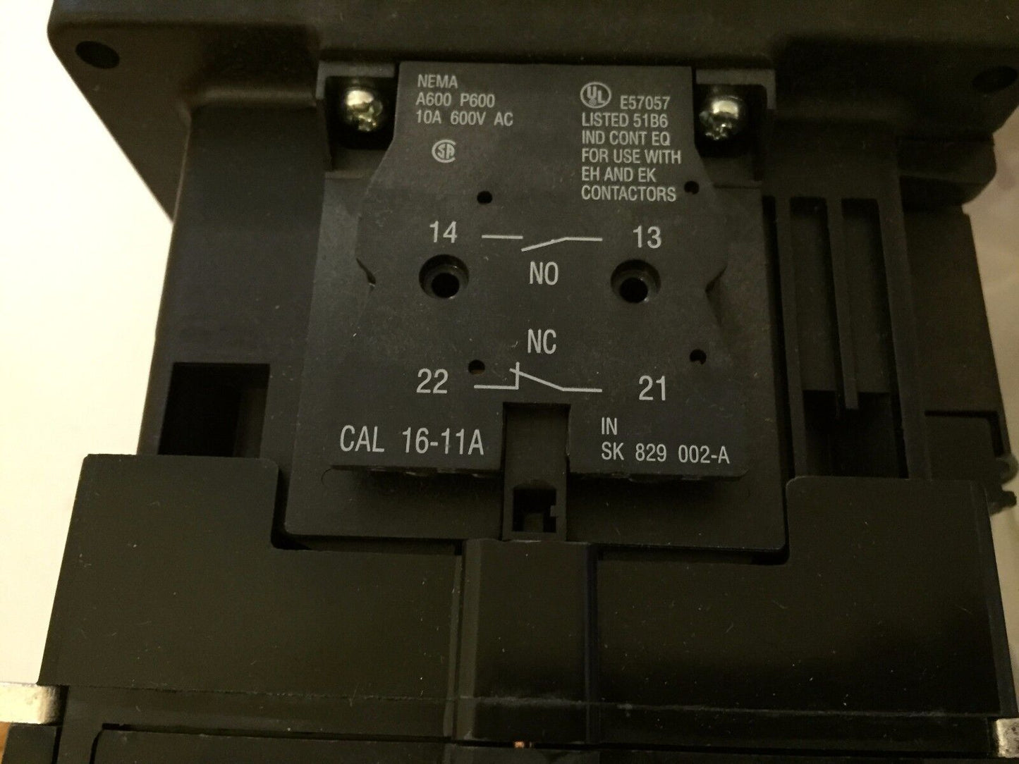 Abb Eh 210,300A,Abb Eh210c-*1 Contactor,Sk 825 400-Db,Abb Eh210c-Y,3P,210A,Bp