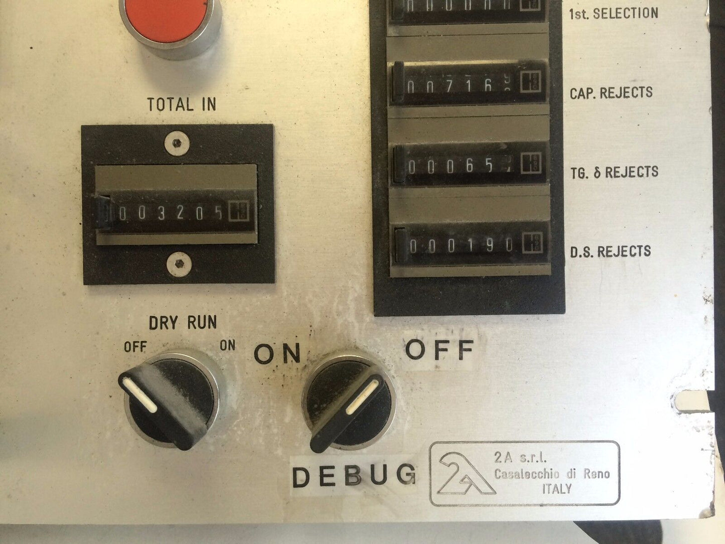 Srl 2A S.R.L 2A149/4,2A,2A149/4 Casalecchio Di Reno Italy Control Panel,Debug,Cv