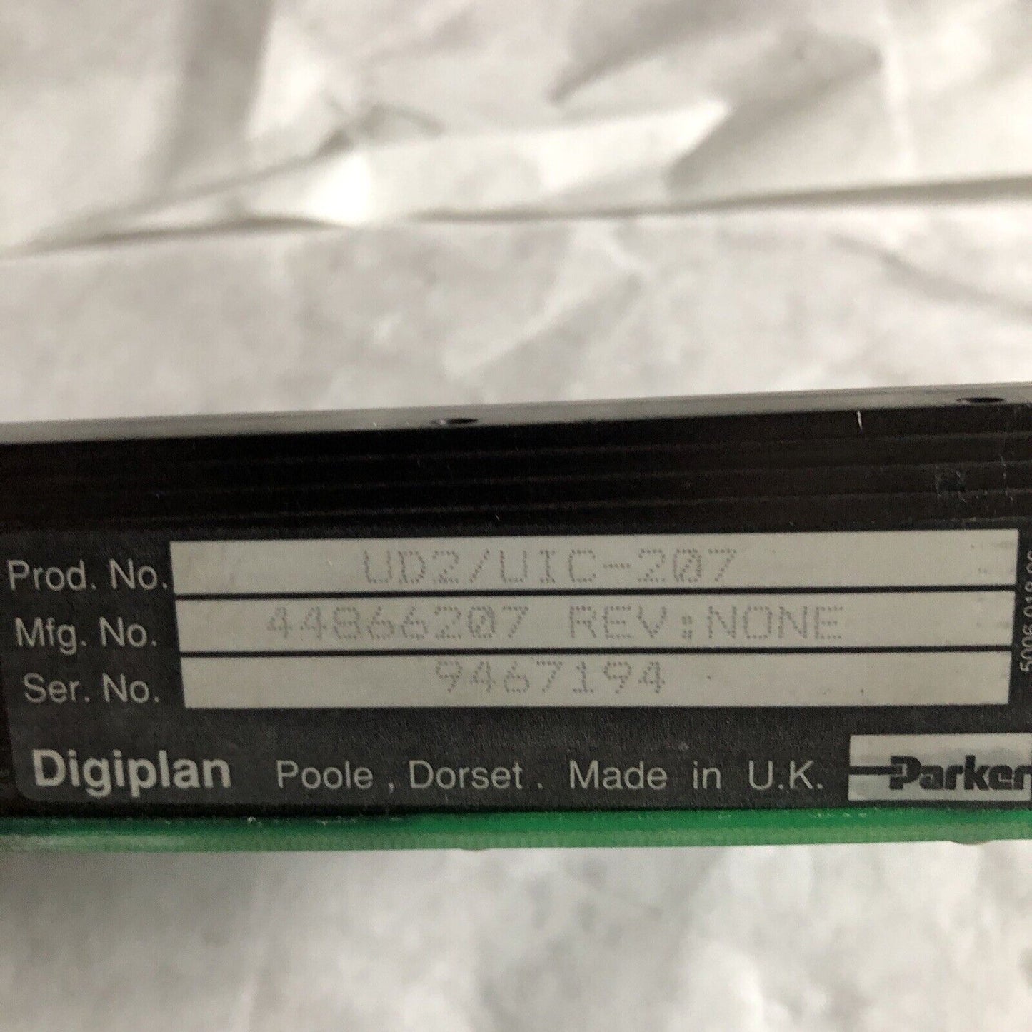 Parker Digiplan Ud2/Uic207,44866207 ,Pcb 1343 007 12 Servo Drive Board,Ee