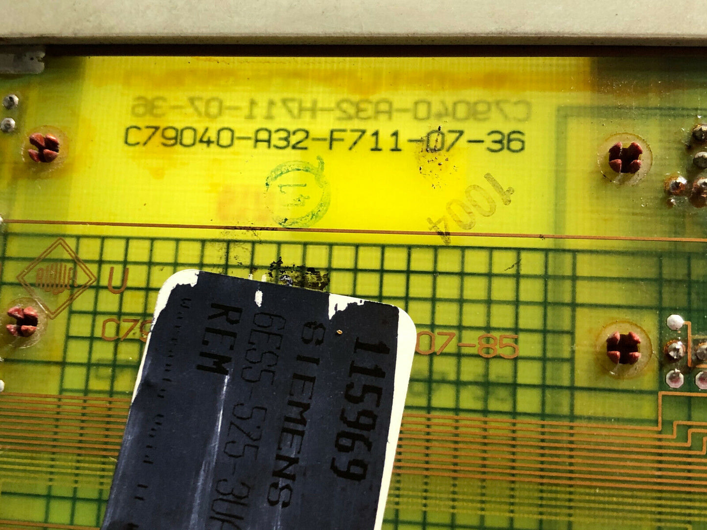 Siemens 6Es5525-3Ua11 ,6Es5-525-3Ua11,Interface C79040-A32-C711-07-87,Cf