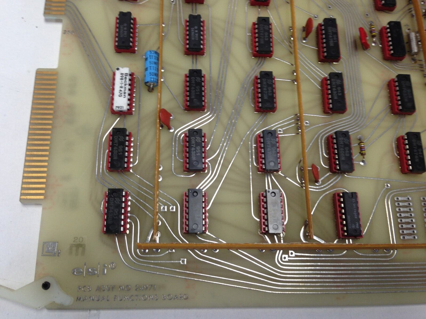 Esi 24971 24970 B Manual Functions Board Pcb Board,Da