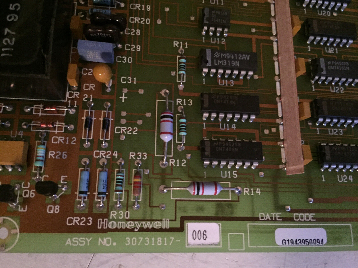 Honeywell 30731817-006 Communication Module Tdc 2000 Pwa Highway,Cr,Eb