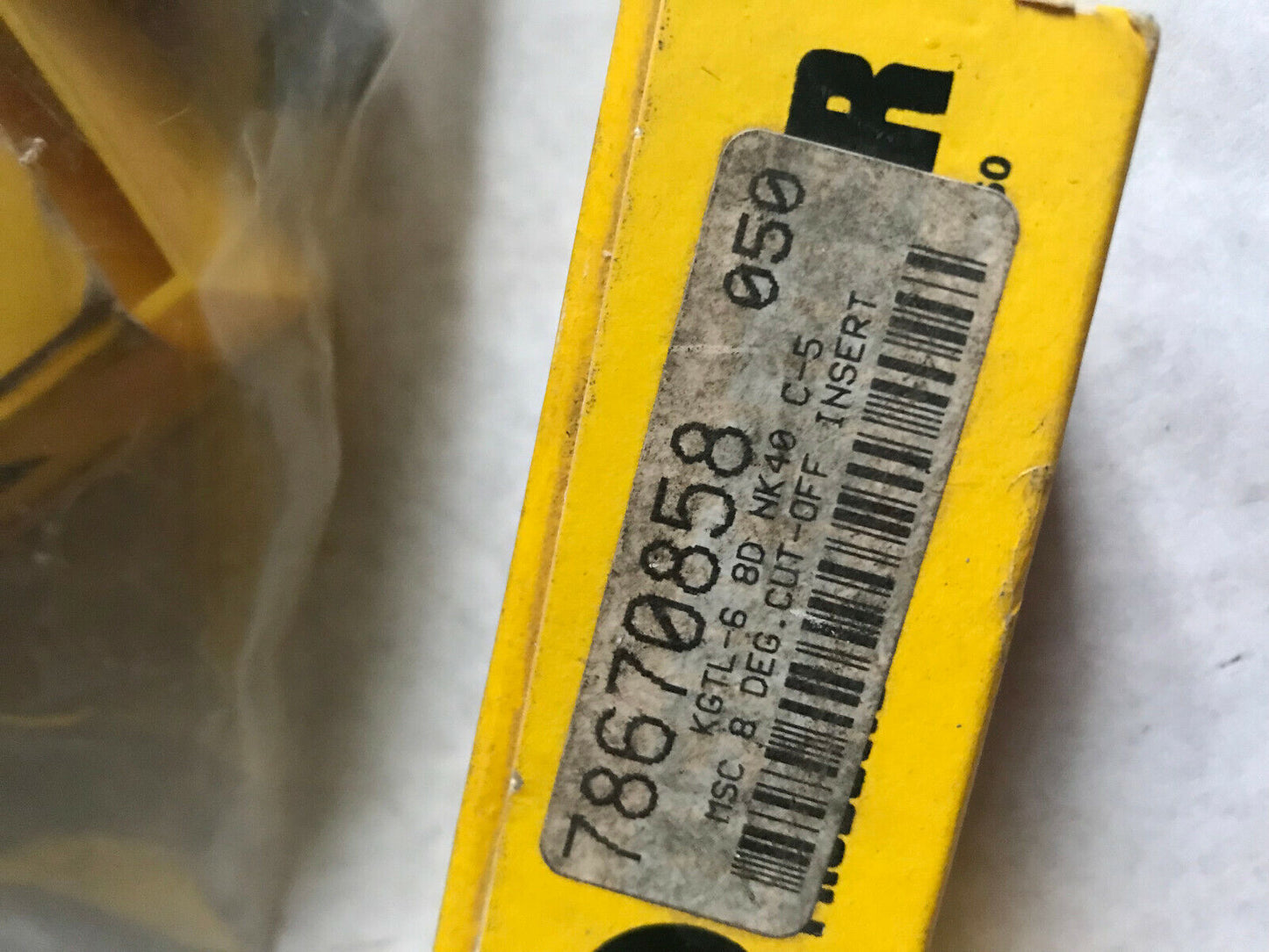 Lot 50 Newcomer Kgtl-6 8D Nk40 C-5 Cut-Off Carbide Inserts,Nk40 Ngtl-6-8-N52,Sk