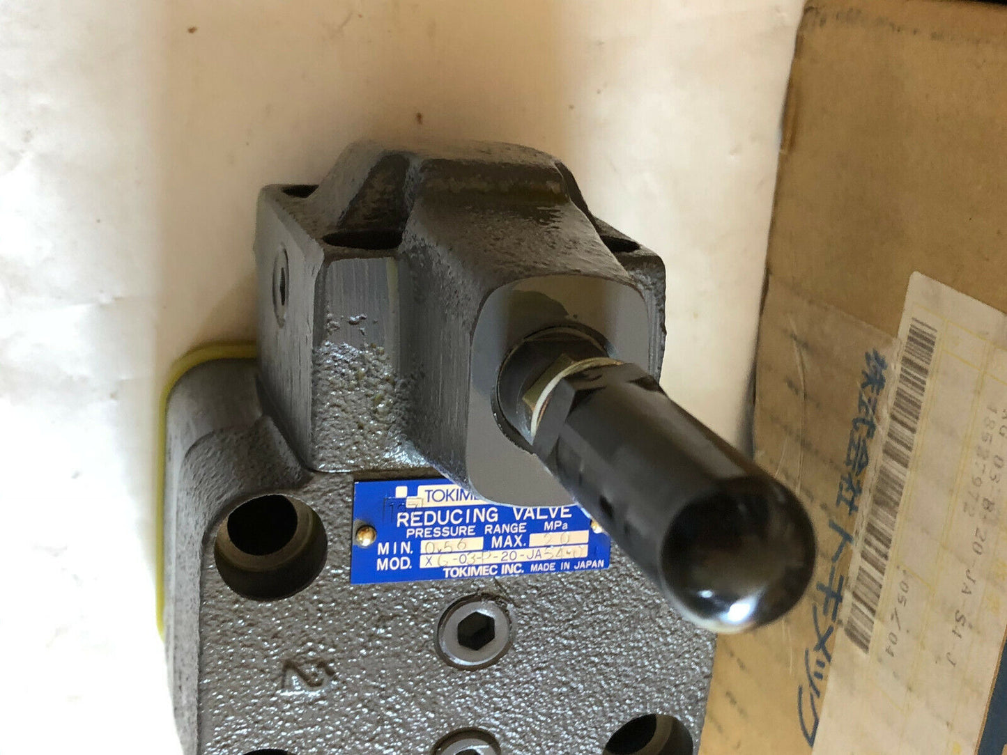 New Tokimec Xg-03-B-20-Ja-S4-J Reducing Valve,Fg
