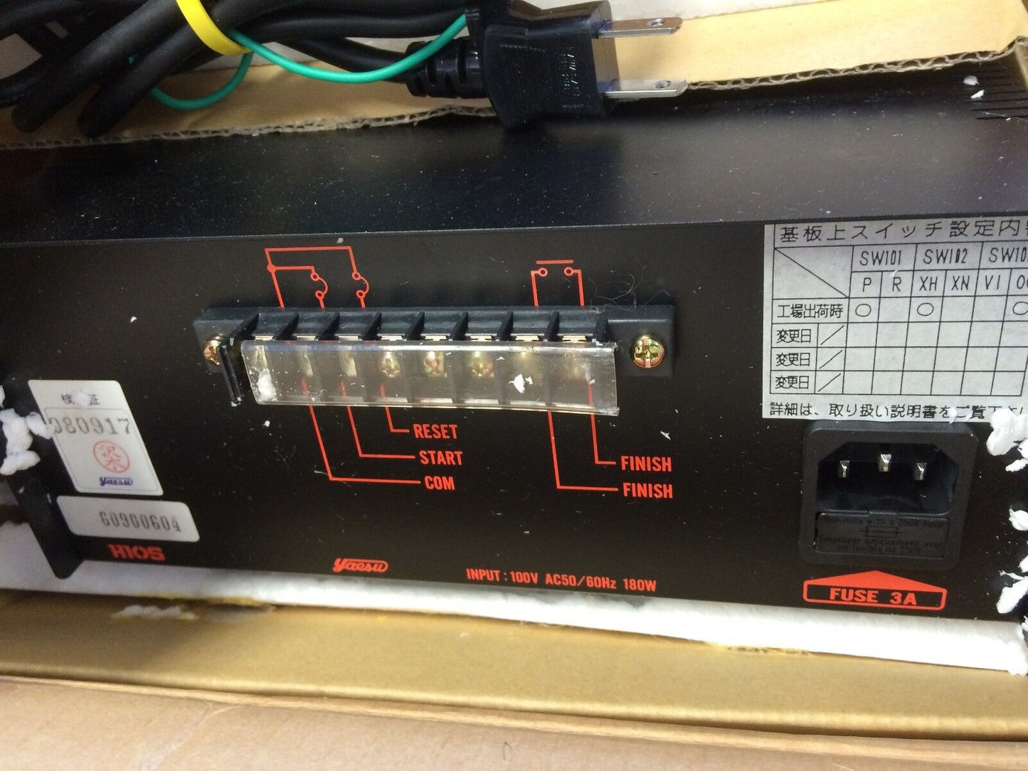 New Hios Clt-Ay-61 Cl Driver Controller, 100 Vac H1os,Bq