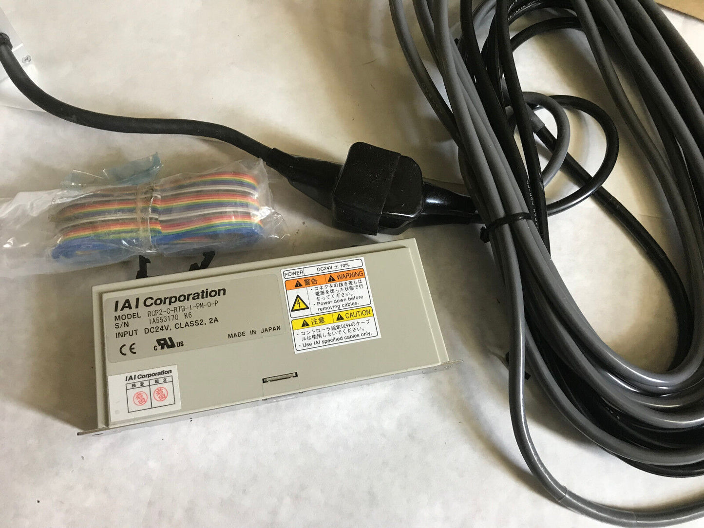 Iai Rcp2-Rtb-I-Pm-20-330-P1-M,Rcp2-C-Rtb-I-M-O-P,Rotary Actuator Cbrcp2ma050,Ep