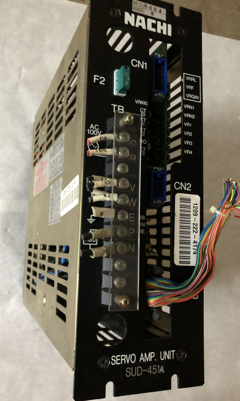 Nachi Sud451a,Sud-451-A ,Nachi Fujikoshi Sud-451A,8604 Servo Amp Unit,Be
