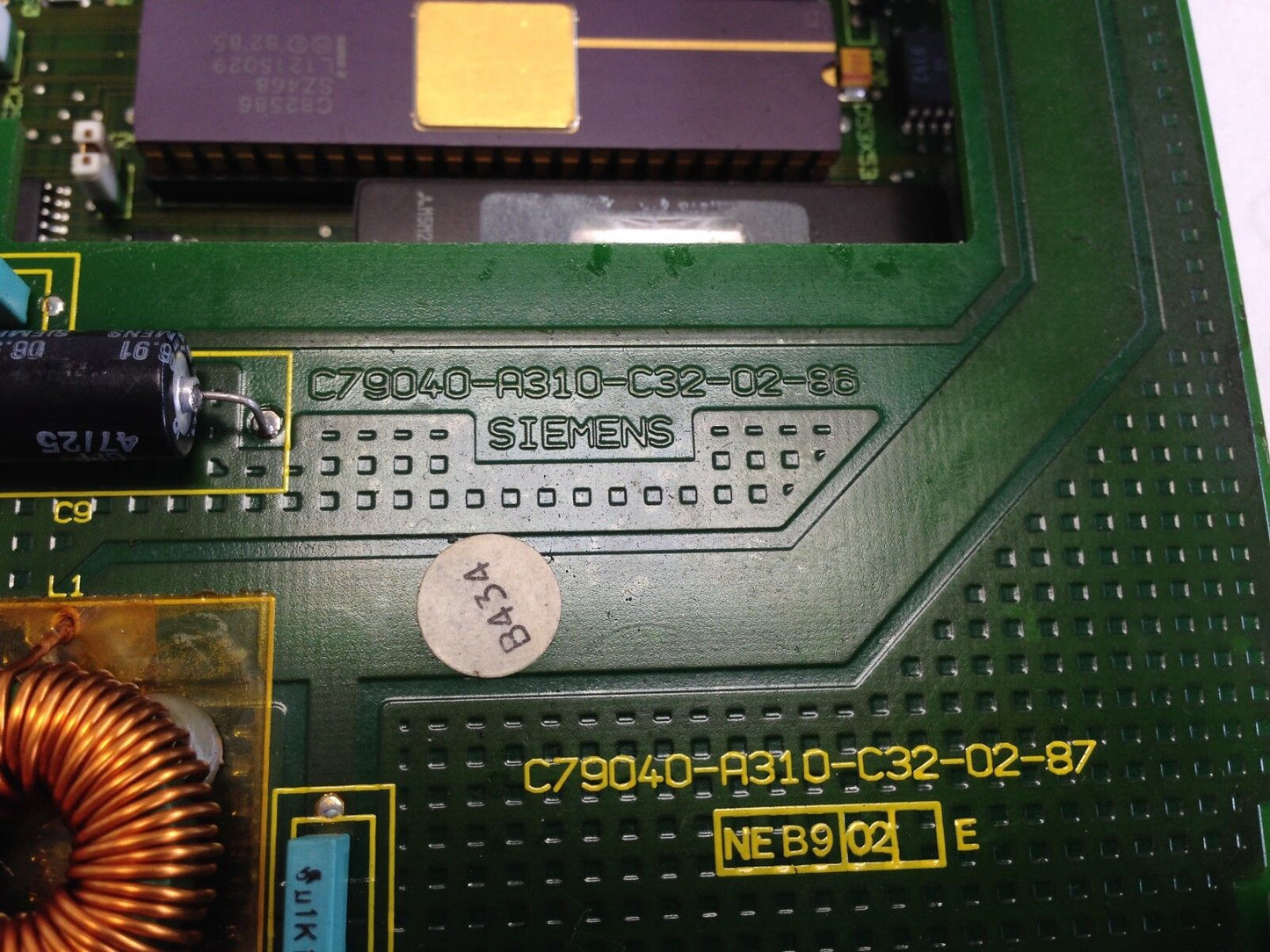 Siemens 6Gk1-143-0Ab01,6Gk11a3-0Ab01,Cpu 6Gk1-143-Oab01,C79040-A310-C32-02-87,Dl