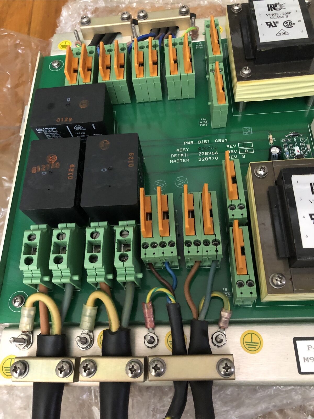 Cnc P#233798 Rev-Aa,Pwr Dist 233798,230016,228966,228970 Power,M907590-12,Cx