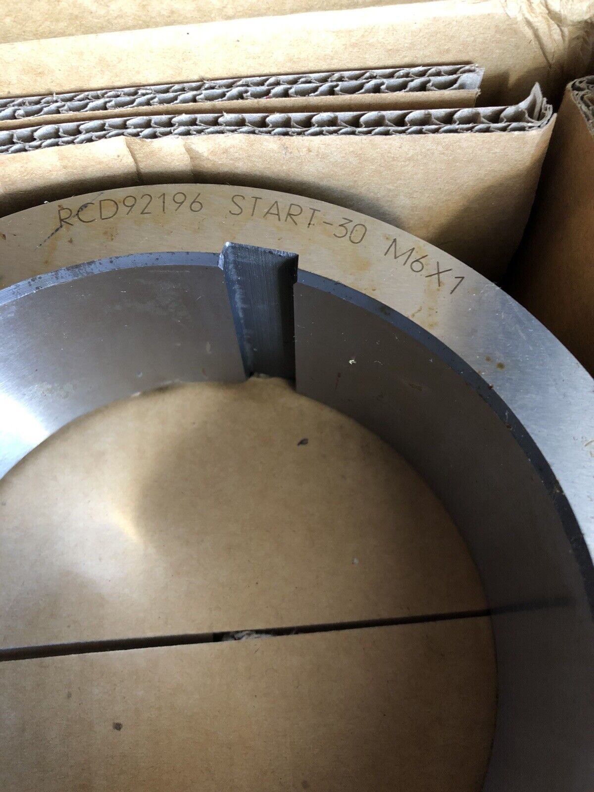 Osg Rcd92196 Eagle Recision Thred Rolling Die M6 X 1.0,5 X 2-1/4" Start-30,Tk