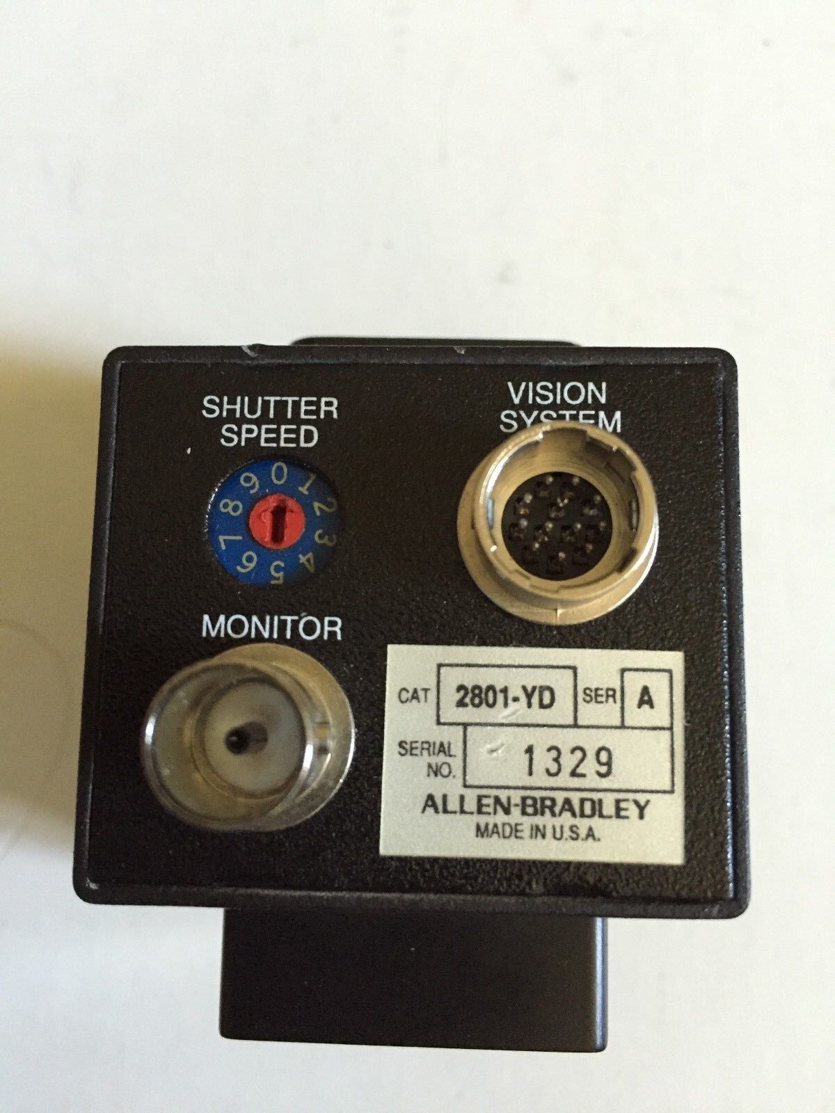 Allen Bradley 2801-Yd Camera Machine Vision Shutter Camera 2801-Yd A,Bp