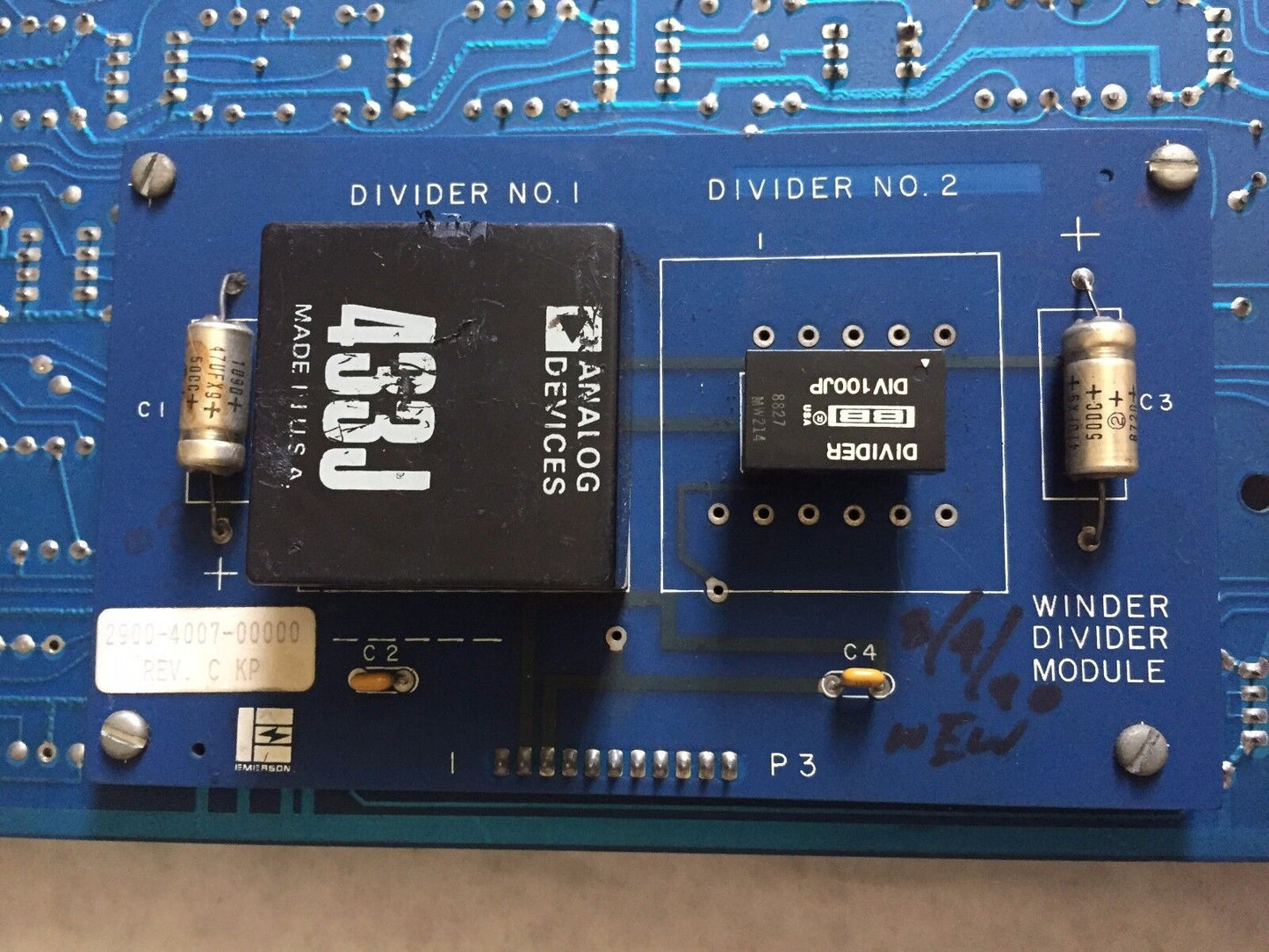 Emerson 2900-4003-00000,2900-2003,2900-4003 Speed Channel Module,Br